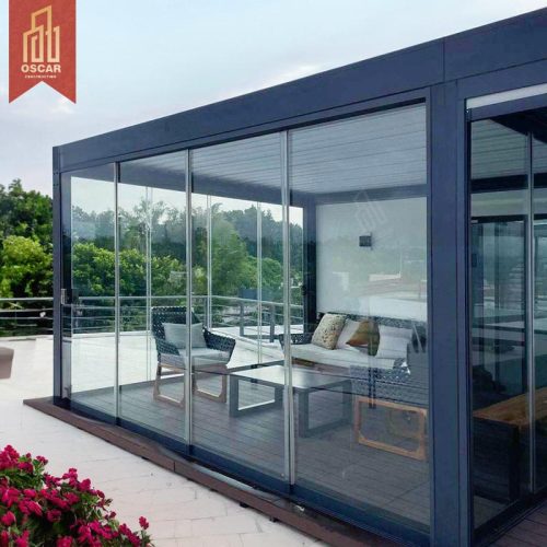 3X3 3X4 4X6M Customizable Adjustable Aluminum Louvered Waterproof Gazebo Motorized Pergola Garden Patio Backyard Pergola