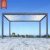 Motorised Waterproof Aluminum Pergolas with Led Lights Luxury Outdoor Gazebo Garden Patio Backyard Outdoor Shade Pergola