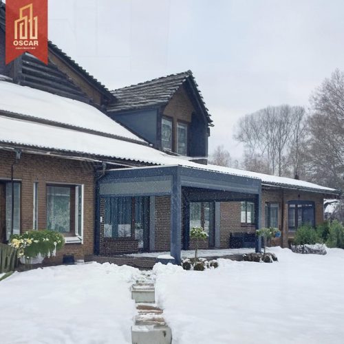 3X3 3X4 4X4 6X4 M Modern Outdoor Bioclimatic Aluminum Louver Pergola Customizable Sun - Shading Gardens Patios Backyards Pergola