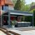 Customized Aluminum Outdoor Patio Cover Opening Adjustable Louvered Roof Motorized Pergolas For Garden Terrace Backyard Pergola