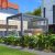 Bioclimatic Opening Aluminum Pergola with Sliding Glass Doors Modern Outdoor Furniture Villa Garden Patio Pergola