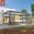 Waterproof Motorized Solar Outdoor Pavilion Gazebo with Side Curtain Garden Patio Backyard Pergola