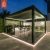 100% Waterproof Motorized Louvered Aluminium Outdoor Gazebo Leisure Garden and Outdoor Use Pergola
