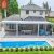 Aluminum Outdoor Patio Gazebo Pergola with Sun Shading and Wind Resistance Luxury Sturdy Backyard Garden Beach Pergola