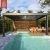 Outdoor Waterproof Awning Party Design Custom Aluminum Alloy Frame Pergola Gazebo Courtyard Patio Garden Pergola