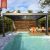 Outdoor Aluminum Gazebo Tent with Space - Saving Design Patio Backyard and Garden Sun - Shading and Shelter Pergola