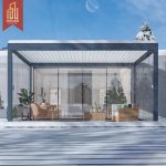 3X3 Aluminum Frame Sun Shading Pergola Stylish Outdoor Relaxation Garden Yard Patio Pergola