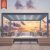 Motorized Remote - Controlled Bioclimatic Outdoor Louvre Arches Roof Garden Shed Kitchen in Outdoor Scenes Pergola