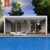 Control Motorized Automatic Pergola Roof Louvers Outdoor Patio Garden with Bioclimatica System in 3X3 3X4 4X3 4X6 Sizes Pergola