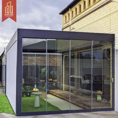 Motorized Operation Customized Size Aluminum Alloy 4X6 Square White Pergola Garden Patio Backyard in Europe Pergola