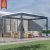 Motorized Aluminum Pergola Louvre Roof Bioclimatic Outdoor Shading Solution Garden Patio Balcony Pergola