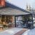 Motorized Aluminium Outdoor Automatic Shading System Louvered Pergola Roof with Light Restaurant Patio Garden Pergola