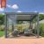 Outdoor Large - Size Waterproof Shade Motorized Louvered Aluminum Pergola Garden Patio Backyard Pergola