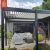 Pérgola Able con ventilación automática, ideal para patios, jardines y piscinas. Pérgola exterior de estilo europeo.