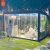 European Style Modular Freestanding Gazebo Cabana with Side Screen Patio Sunshine Garden Pergola