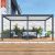 Waterproof Wpc Arches Arbours For Patio Wood Roofing Outdoor Garden and Awning Kit Pergola