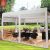 Customized Sustainable 8X8 Louvered Pure Aluminum Waterproof Sliding Glass Patio Garden Backyard Pergola Pergola
