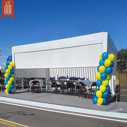 Motorized Aluminium Structure Durable Elegant Design Spacious Outdoor Shade with Zip Screen Garden Patio Backyard Pergola