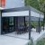 Outdoor Aluminium Louvered Gazebo with Electric Function and Bioclimatic Design Garden Patio Backyard 3X4 Pergola