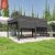 Waterproof & Opening Function Aluminium Bioclimatic Louvered Gazebo Pergola Ideal European Gardens Patios and Backyards Pergola