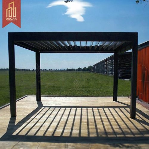 3X3 Aluminum Frame Pergola Outdoor Patio Hot Selling 3X3 Aluminum Frame Sun Shade Backyard Garden Courtyard Pergola