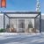 Customized Sustainable 8X8 Louvered Aluminum Pergola Waterproof Garden Gazebo For Patio Lawn Backyard Setup Pergola