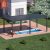 Lar Bioclimatic Pergola Gazebo New Home Ideal Garden Patio Balcony Adjustable Ventilation Stylish Design Shade Structure Pergola