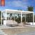 Aluminum Louvered Waterproof Opening Closing Roof Outdoor Patio Garden Balcony Rattan - Like Gazebo Pergola