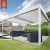 Imatic Waterproof Outdoor Aluminum Louvered Awning Cover with Electric System Patio Garden Balcony Modern Design Pergola Pergola