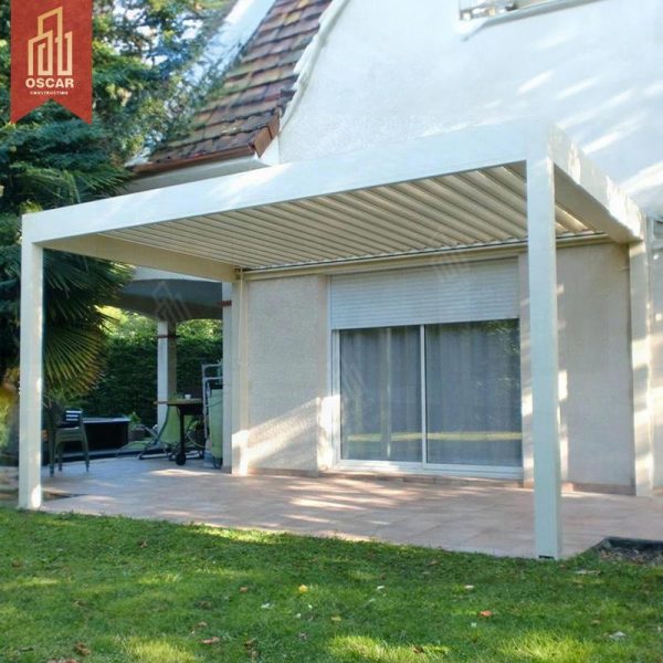 Aluminum Louvered Outdoor Bioclimatic Shade Kits Garden Patio Pergola Canopy Pergola