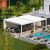 R Backyard Deck Pergola installation with Sun - Blocking and Ventilation Functions Stylish Modern Garden Balcony Terrace Pergola