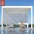 New Design Motorized Aluminum Louvered Pergola with Sliding Glass Roller Blinds Garden Patio Poolside Luxury Modern Pergola
