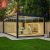 Waterproof Aluminum Terrace Pergola Heavy - Duty Flat Louvre Roof Ce - Certified Motor Garden Patio Balcony Pergola