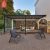 Stable Ventilation Sun - Shading Patio Outdoor installation Structures Louvre Roof Garden Balcony Backyard Pergola Ideas Pergola