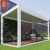 Outdoor Motorized Aluminum Sunshade Shelter Garden Patio Backyard Provides Shading Ventilation Pergola