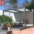 Outdoor Bioclimatic Waterproof Uv Blocking Motorized Louvered Luxury Aluminum Shade Structure Garden Patio Poolside Pergola