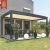 Snowproof Windproof Luxury Modern Outdoor Pergola Gazebo Automatic Shading System Swimming Pool Patio Garden Pergola