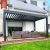 Durable Waterproof Aluminum Exterior Outdoor Sun Shelter Garden Patio Balcony Pergola