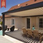 12' * 12' Delivery Price Modern Outdoor Patio Balcony Shading and Shelter Solutions with Screens Pergola Kits Pergola