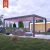 2021 Exporting Durable Motorized Sun Shade Kits Modern House Outdoor Patio Alfresco Use Pergola