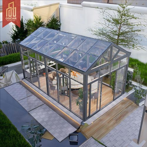 High - Efficiency Microprocessor Transistors Chinese Family'S Glass House and Sunroom in Living Room Bedroom Balcony Sunroom