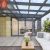 Customized Modern Chinese Design Prefabricated Aluminum Glass Sunroom with Triangular Roof Garden Patio Balcony Sunroom
