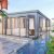Free Samples Prefabricated independent Greenhouse Solarium Patio Garden Balcony Sunroom