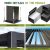 12' * 12' Delivery Price Modern Outdoor Patio Balcony Shading and Shelter Solutions with Screens Pergola Kits Pergola