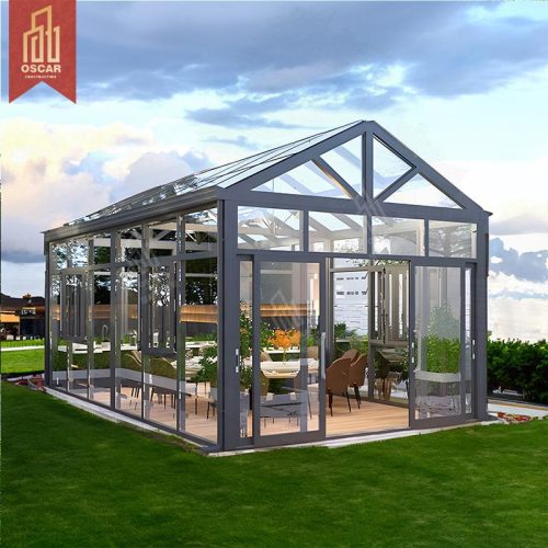 High - Performance Microprocessor with Transistors Chinese Family'S Sunroom and Glass House Sunroom