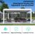 100% Waterproof Motorized Louvered Aluminium Outdoor Gazebo Leisure Garden and Outdoor Use Pergola