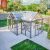 Luxury Metal Glass Pavilion Garden Outdoor White Backyard Greenhouse Tempered Glass Sunroom Sale Sunroom