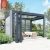 Ised Waterproof Outdoor Opening Louvered Aluminum Patio Roof Garden Bioclimatic Pergola Ideal Backyard Terrace Courtyard Pergola