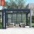 Outdoor Waterproof Aluminium Bioclimatic Pergola Cover with Retractable Folding Design Garden Patio Terrace Pergola