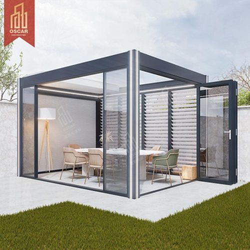 Durable Waterproof Exterior Aluminum Pergola Garden Patio Backyard Outdoor Pergola